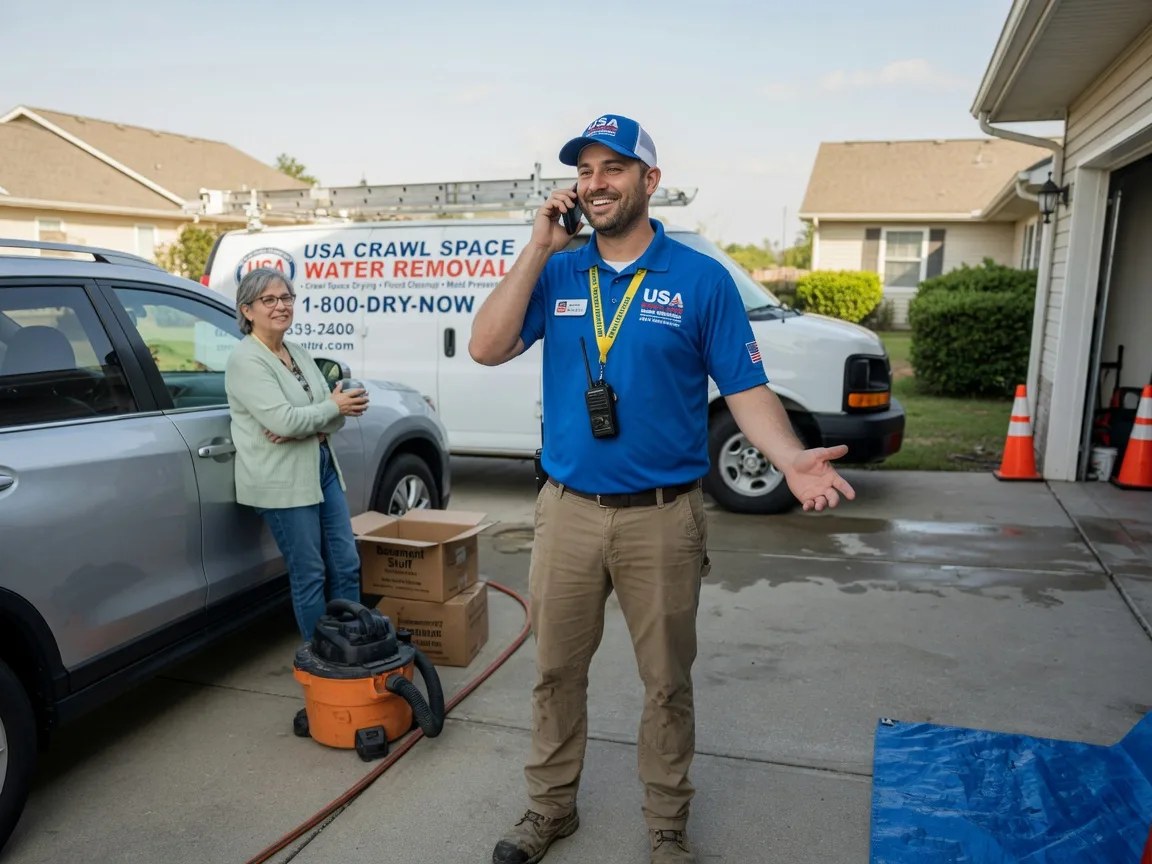 Crawl Space Water Removal Norman, AR FAQs